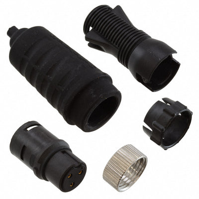 EN3C3FLX by Switchcraft Inc. - CONNECTOR PLUG FMALE 3P GOLD SLDR CUP