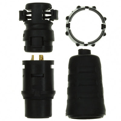 EN3C3FX by Switchcraft Inc. - CONNECTOR PLUG FMALE 3P GOLD SLDR CUP