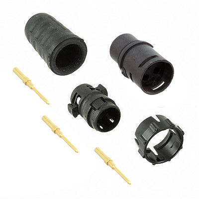 EN3C3MCX by Switchcraft Inc. - CONNECTOR PLUG MALE 3POS GOLD CRIMP