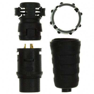 EN3C3MX by Switchcraft Inc. - CONNECTOR PLUG MALE 3P GOLD SLDR CUP