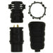 EN3C3MX by Switchcraft Inc. - CONNECTOR PLUG MALE 3P GOLD SLDR CUP