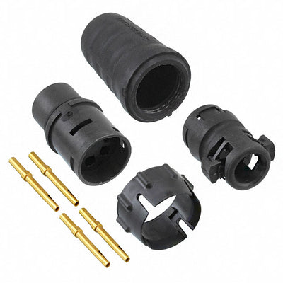 EN3C4FCX by Switchcraft Inc. - CONNECTOR PLUG FMALE 4POS GOLD CRIMP