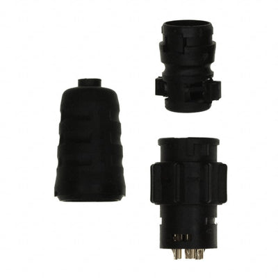 EN3L6FX by Switchcraft Inc. - CONNECTOR RECPT FMALE 6P GOLD SLDR CUP