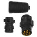 EN3L8MX by Switchcraft Inc. - CONNECTOR RECPT MALE 8P GOLD SLDR CUP