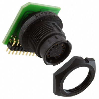 EN3P10FRAPCBN by Switchcraft Inc. - CONNECTOR RECPT FMALE 10POS SOLDER