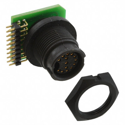 EN3P14FRAPCBN by Switchcraft Inc. - CONNECTOR RECPT FMALE 14POS SOLDER