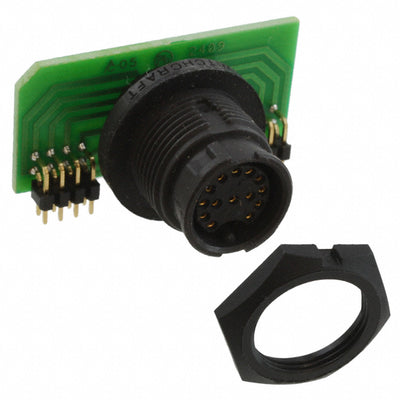 EN3P14FRAPCBW by Switchcraft Inc. - CONNECTOR RECPT FMALE 14POS SOLDER