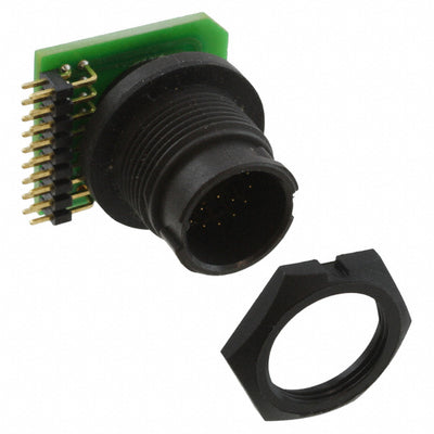 EN3P15MRAPCBN by Switchcraft Inc. - CONNECTOR RECPT MALE 15POS GOLD SOLDER