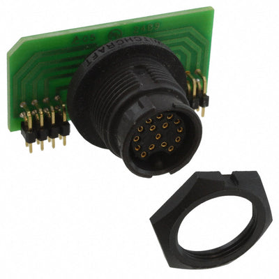 EN3P16FRAPCBW by Switchcraft Inc. - CONNECTOR RECPT FMALE 16POS SOLDER