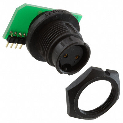 EN3P2FRAPCBW by Switchcraft Inc. - CONNECTOR RECPT FMALE 2POS GOLD SOLDER