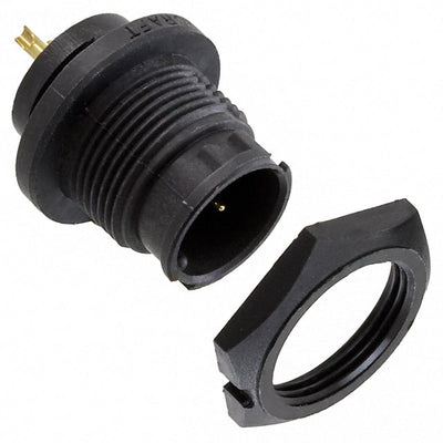 EN3P2MX by Switchcraft Inc. - CONNECTOR RECPT MALE 2P GOLD SLDR CUP