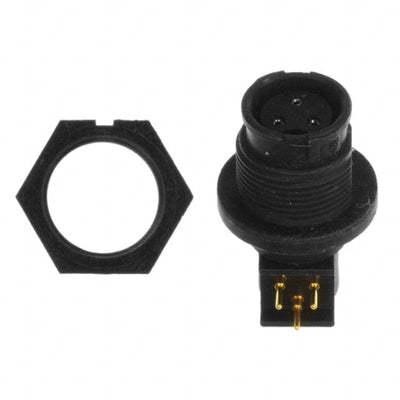 EN3P3FRAPCX by Switchcraft Inc. - CONNECTOR RECPT FMALE 3POS GOLD SOLDER