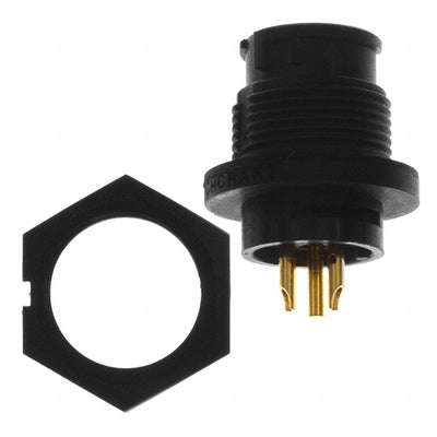 EN3P3FX by Switchcraft Inc. - CONNECTOR RECPT FMALE 3P GOLD SLDR CUP