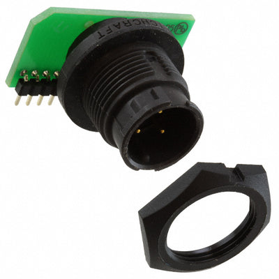 EN3P3MRAPCBW by Switchcraft Inc. - CONNECTOR RECPT MALE 3POS GOLD SOLDER