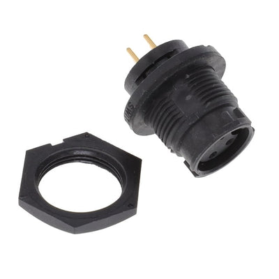 EN3P4FPX by Switchcraft Inc. - CONNECTOR RECPT FMALE 4POS GOLD SOLDER