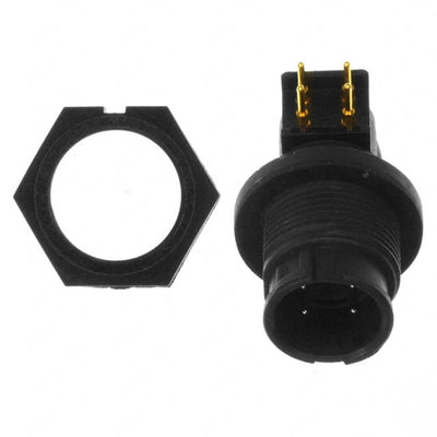 EN3P4MRAPCX by Switchcraft Inc. - CONNECTOR RECPT MALE 4POS GOLD SOLDER