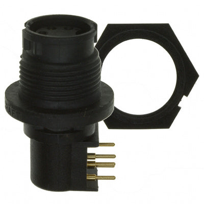 EN3P5FRAPCX by Switchcraft Inc. - CONNECTOR RECPT FMALE 5POS GOLD SOLDER