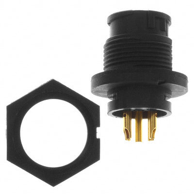EN3P5MX by Switchcraft Inc. - CONNECTOR RECPT MALE 5P GOLD SLDR CUP