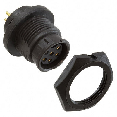 EN3P6FPX by Switchcraft Inc. - CONNECTOR RECPT FMALE 6POS GOLD SOLDER