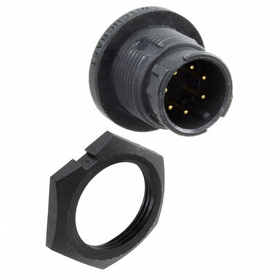 EN3P7MPX by Switchcraft Inc. - CONNECTOR RECPT MALE 7POS GOLD SOLDER