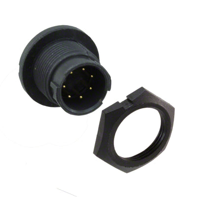 EN3P7MX by Switchcraft Inc. - CONNECTOR RECPT MALE 7P GOLD SLDR CUP