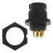 EN3P8MX by Switchcraft Inc. - CONNECTOR RECPT MALE 8P GOLD SLDR CUP