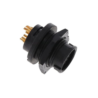 EN3P9F26SX by Switchcraft Inc. - CONNECTOR RECPT FMALE 9P GOLD SLDR CUP
