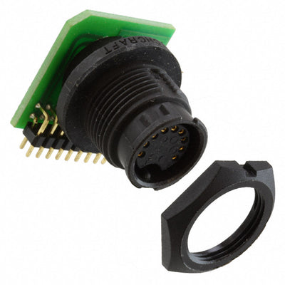 EN3P9FRAPCBN by Switchcraft Inc. - CONNECTOR RECPT FMALE 9POS GOLD SOLDER