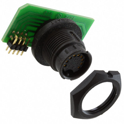 EN3P9FRAPCBW by Switchcraft Inc. - CONNECTOR RECPT FMALE 9POS GOLD SOLDER