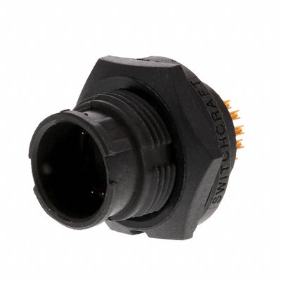 EN3P9M26X by Switchcraft Inc. - CONNECTOR RECPT MALE 9P GOLD SLDR CUP