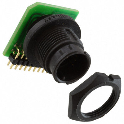 EN3P9MRAPCBN by Switchcraft Inc. - CONNECTOR RECPT MALE 9POS GOLD SOLDER