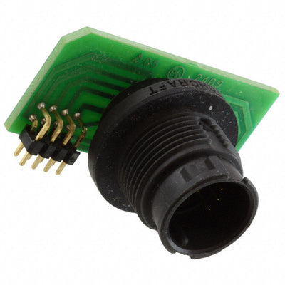 EN3P9MRAPCBW by Switchcraft Inc. - CONNECTOR RECPT MALE 9POS GOLD SOLDER