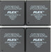 Multiple Altera Flex chips arranged in a grid on a dark background