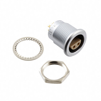 ERA.2S.304.CLL by LEMO - CONNECTOR CIRC RECEPTACLEP GOLD SLDR CUP