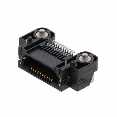 ERF8-010-01-L-D-RA-TR by Samtec Inc. - CONNECTOR SOCKET 20POS R/A SMD GOLD