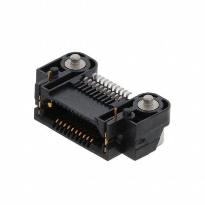 ERF8-010-01-S-D-RA-L-TR by Samtec Inc. - CONNECTOR SOCKET 20POS R/A SMD GOLD