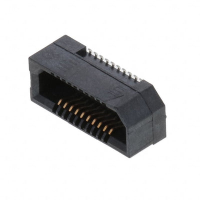 ERF8-010-05.0-L-DV-K-TR by Samtec Inc. - CONNECTOR SOCKET 20POS SMD GOLD