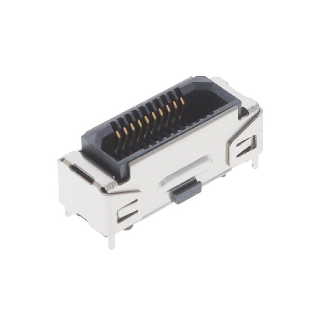 ERF8-010-07.0-L-DV-EGPS-TR by Samtec Inc. - CONNECTOR SOCKET 20POS SMD GOLD