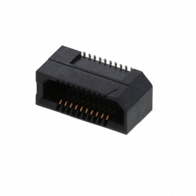 ERF8-010-07.0-L-DV-K-TR by Samtec Inc. - CONNECTOR SOCKET 20POS SMD GOLD
