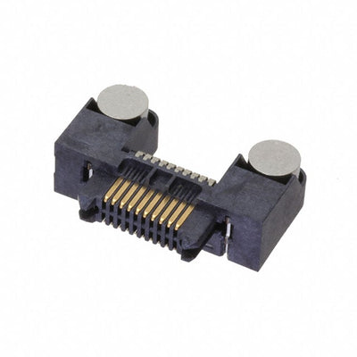 ERM8-010-03-L-D-RA-K-TR by Samtec Inc. - CONNECTOR HDR 20POS R/A SMD GOLD