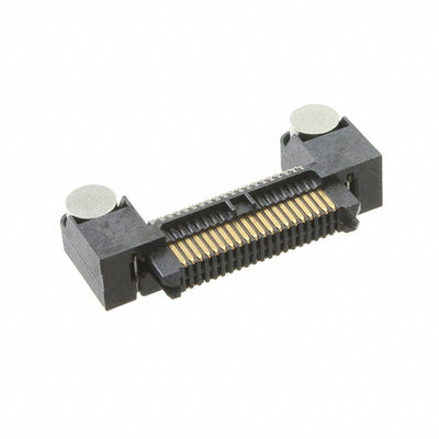 ERM8-020-01-S-D-RA-TR by Samtec Inc. - CONNECTOR HDR 40POS R/A SMD GOLD
