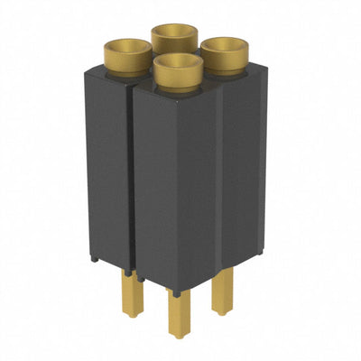 ESD-102-G-23 by Samtec Inc. - CONNECTOR SOCKET 4POS 0.1 GOLD PCB