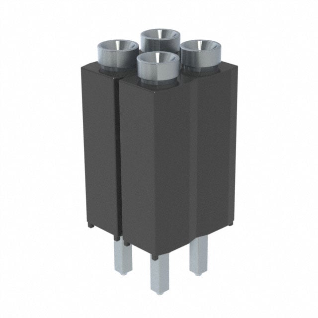 ESD-102-TT-03 by Samtec Inc. - CONNECTOR SOCKET 4POS 0.1 TIN PCB