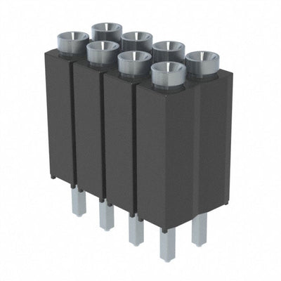 ESD-104-T-03 by Samtec Inc. - CONNECTOR SOCKET 8POS 0.1 GOLD PCB