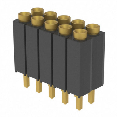 ESD-105-G-03 by Samtec Inc. - CONNECTOR SOCKET 10POS 0.1 GOLD PCB