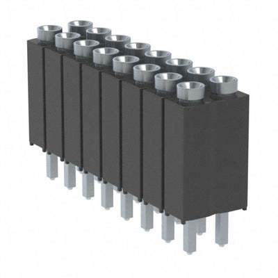 ESD-108-T-03 by Samtec Inc. - CONNECTOR SOCKET 16POS 0.1 GOLD PCB