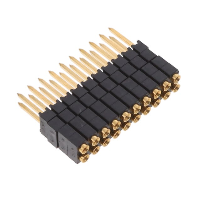ESD-110-G-07 by Samtec Inc. - CONNECTOR SOCKET 20POS 0.1 GOLD PCB