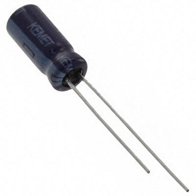 ESK107M025AC3AA by KEMET - ALUMIN CAP 100UF 20% 25V RADIAL