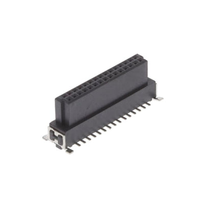 ESMC-F-30-SGS-SMT-B-PP-T/R by Adam Tech - CONNECTOR RECPT VERT SMT 30POS 1.27MM