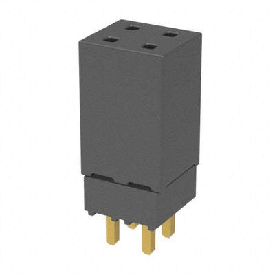 ESQ-102-12-G-D by Samtec Inc. - CONNECTOR SOCKET 4POS 0.1 GOLD PCB